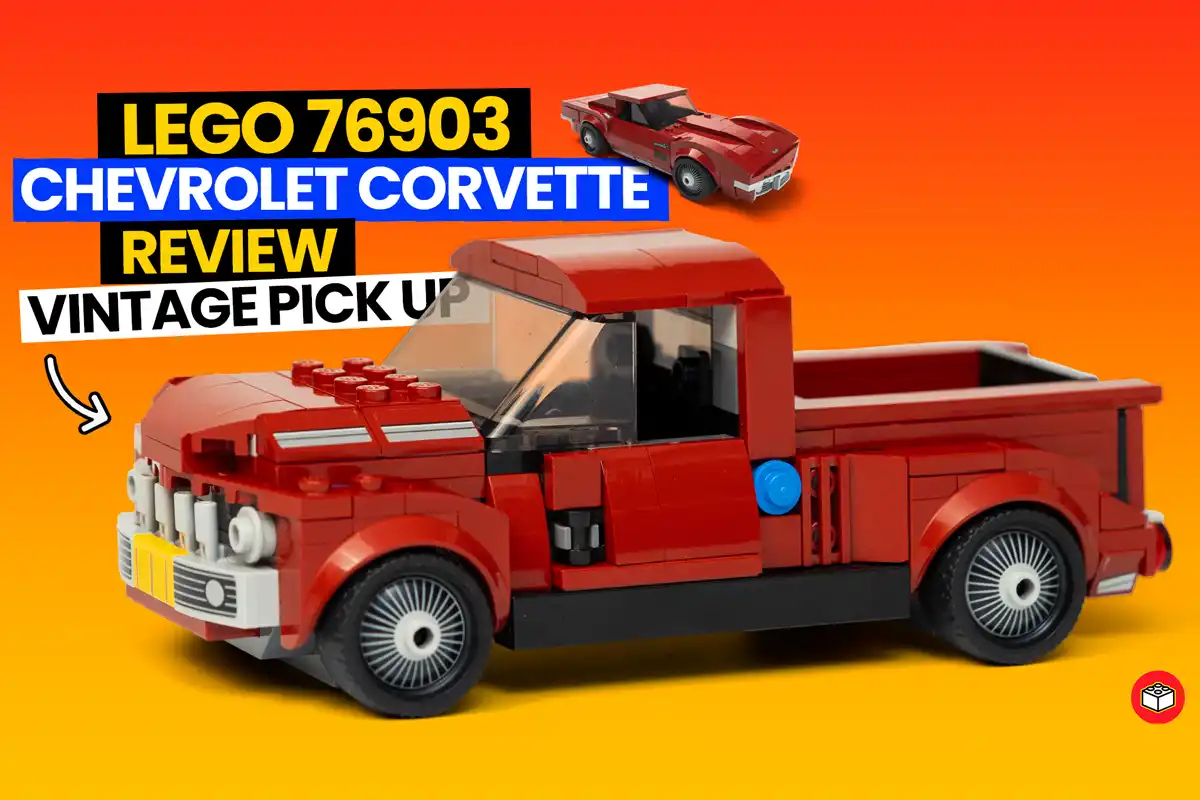 camioneta alternativa con el lego corvette