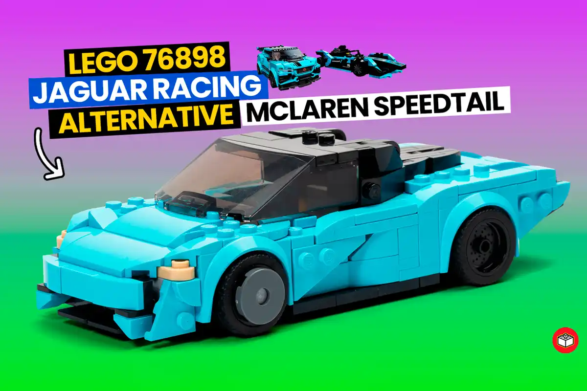 portada lego alternativo jaguar en speedtail