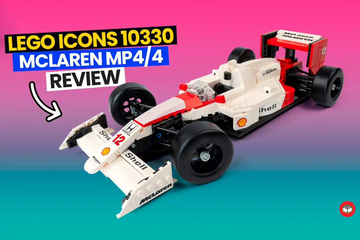 Lego ICONS F1 McLaren MP4/4 Ayrton Senna 10330