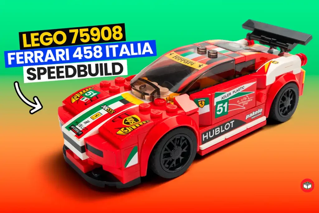 Lego ferrari 458 italia gt2 75908
