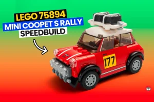 Mini cooper S Rally de lego