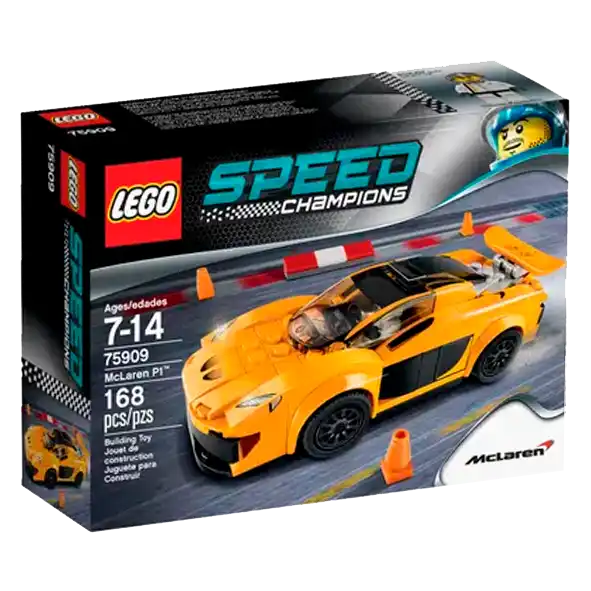 caja del mclaren p1 de lego speed