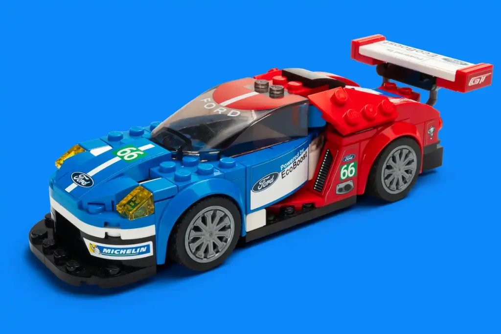 lego ford gt de 6 espacios