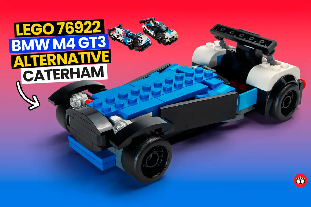 Portada Lego alternativo BMW en caterham