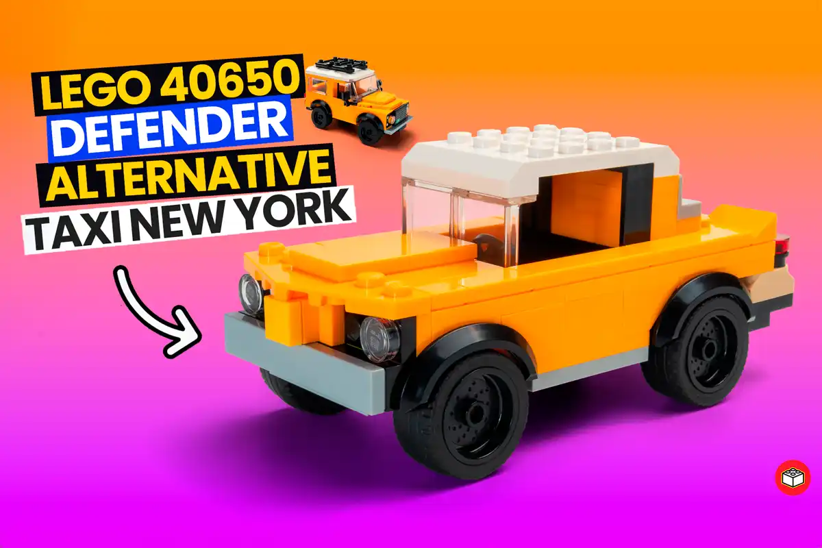 lego alternativo defender en taxi