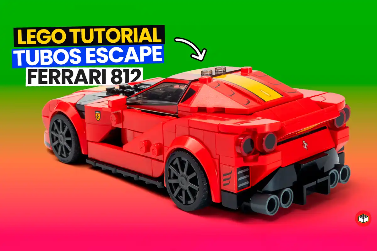 portada modificacion escape difusor lego ferrari 812