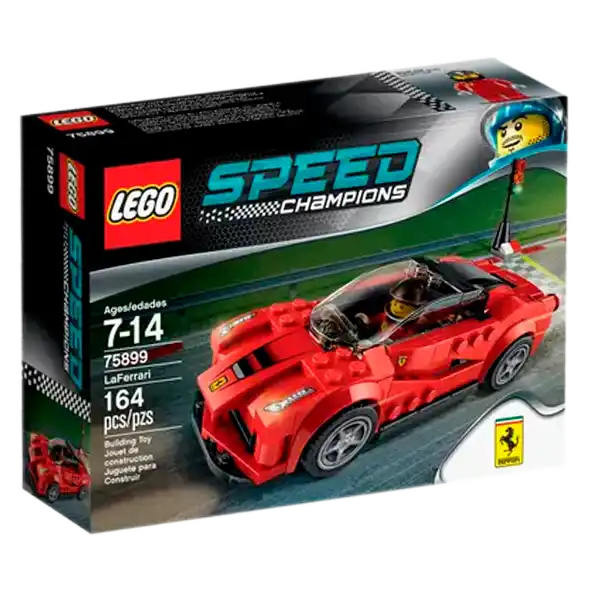 caja del lego laferrari 75899