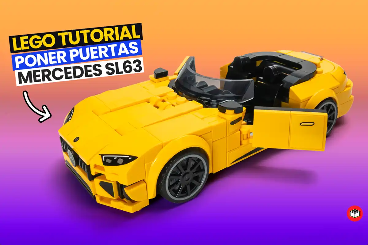 portada puertas en lego sl63 de mercedes