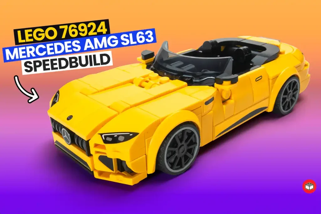 portada del lego mercedes SL63 amg