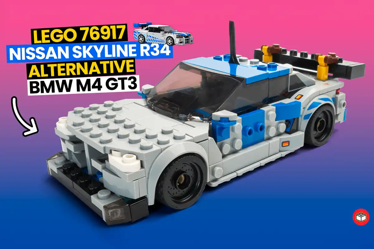 bmw m4 de lego alternativo con el skyline r34