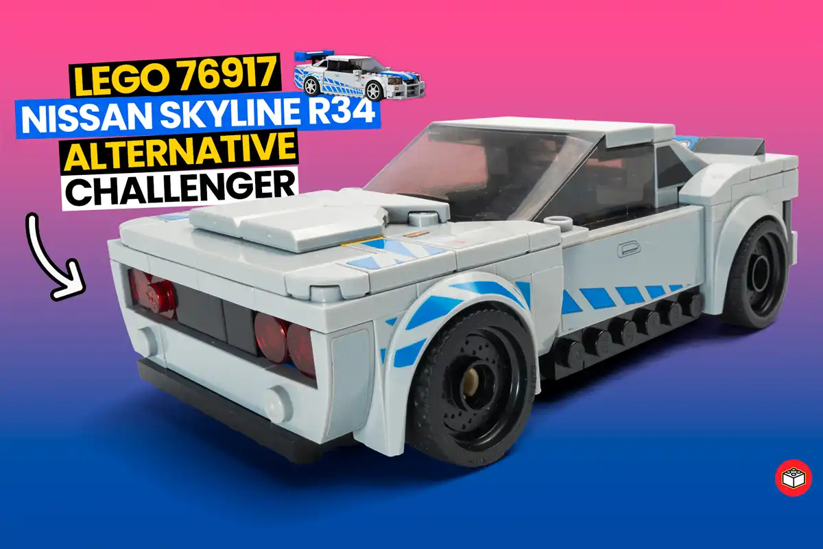 dodge challenger alternativo en Lego