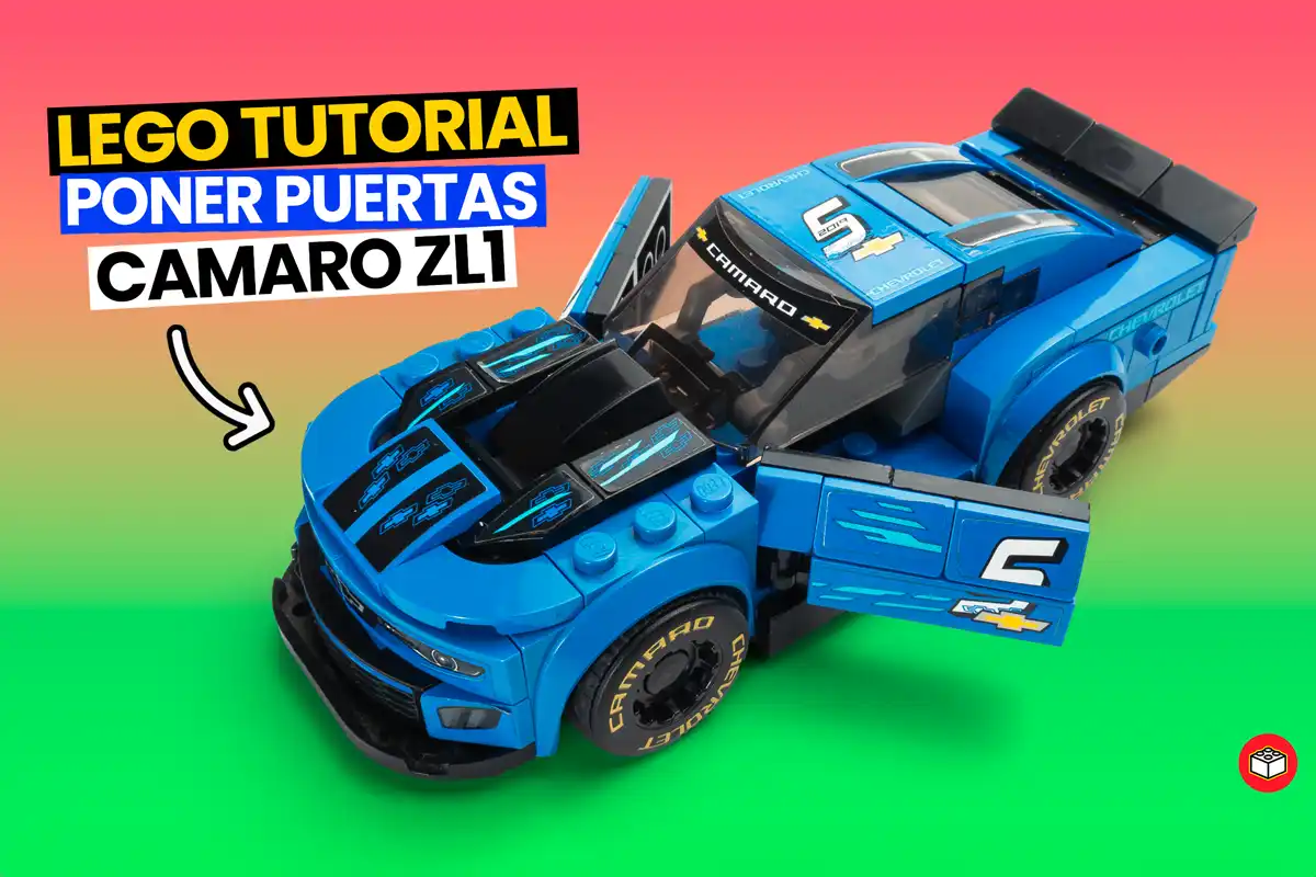 Portada modificacion puertas al Lego camaro ZL1