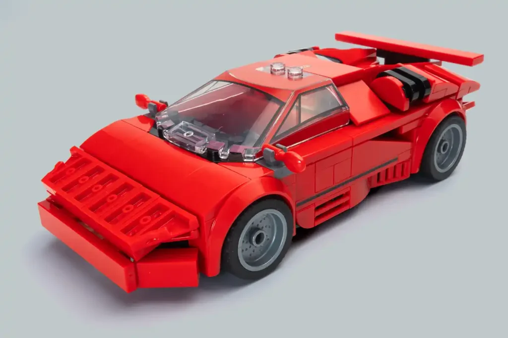 frontal del lego alternativo countach