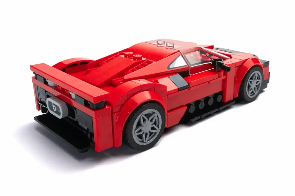 trasera del lego ferrari F80