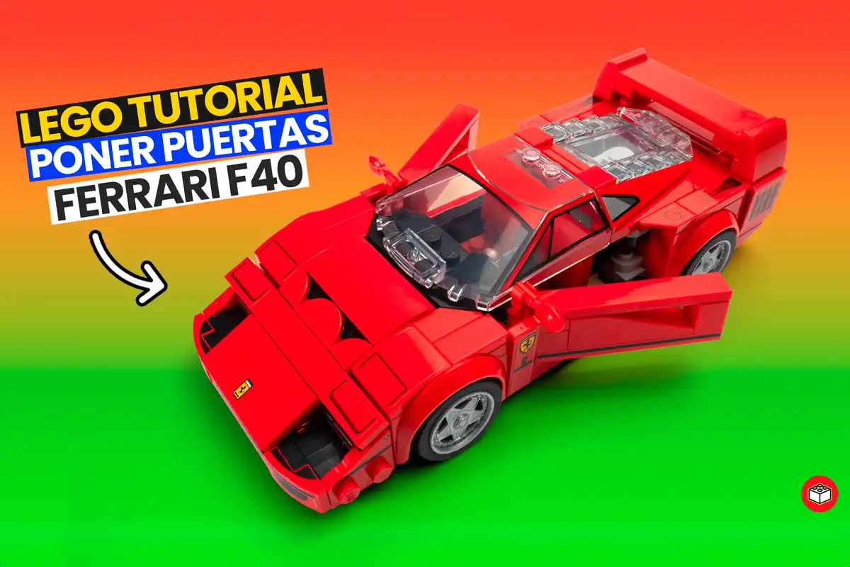 Portada modificacion puertas en lego ferrari f40