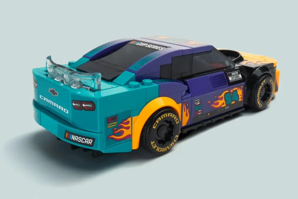 Parte trasera del LEgo Speed camaro zl1 nascar