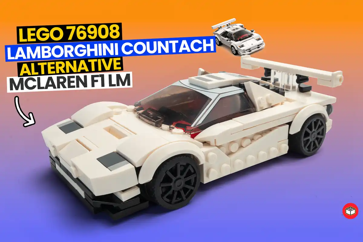 lego alternativo countach en mclaren