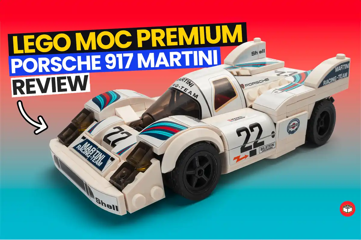Porsche 917 martini de lego