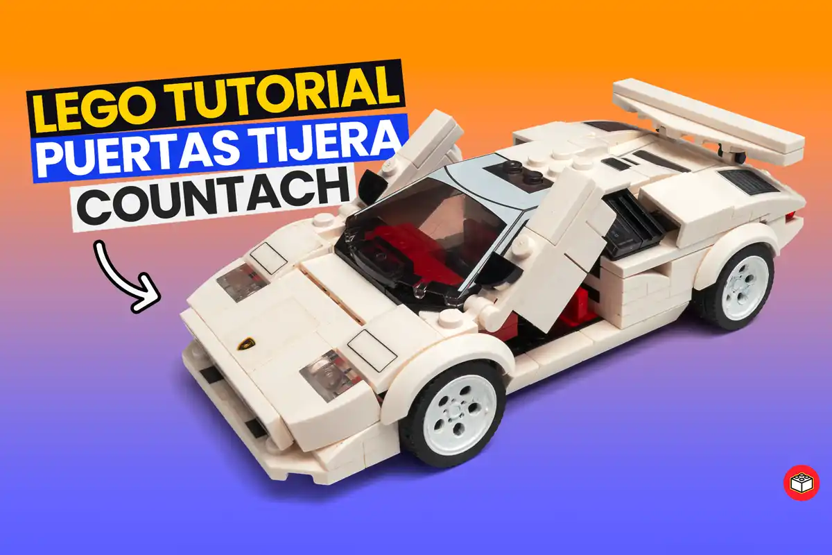 Instalar puertas tijera lambo countach de lego