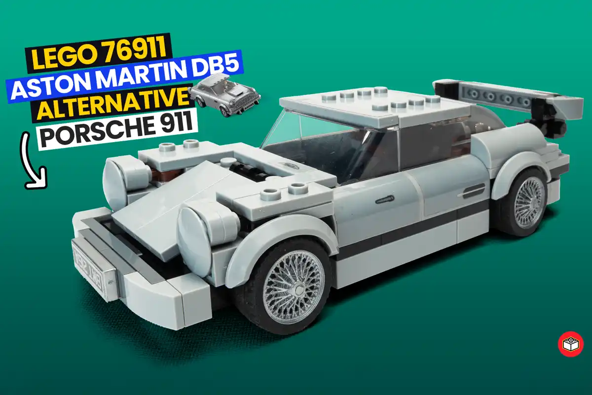 lego alternativo aston martin DB5 en porsche 911