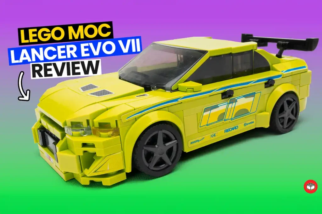 Lego mitsubishi lancer evo 2 fast 2 furious