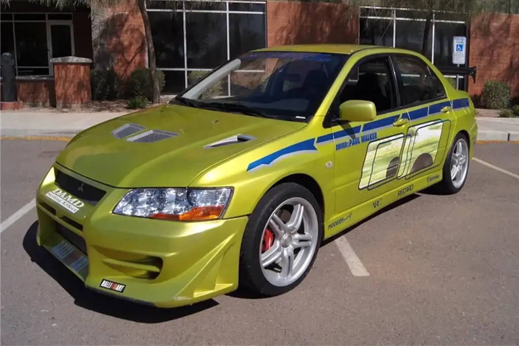 mitsubishi lancer VII de 2 fast 2 furious