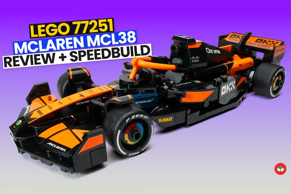 Lego Speed Champions Fórmula 1 McLaren MCL38 – 77251