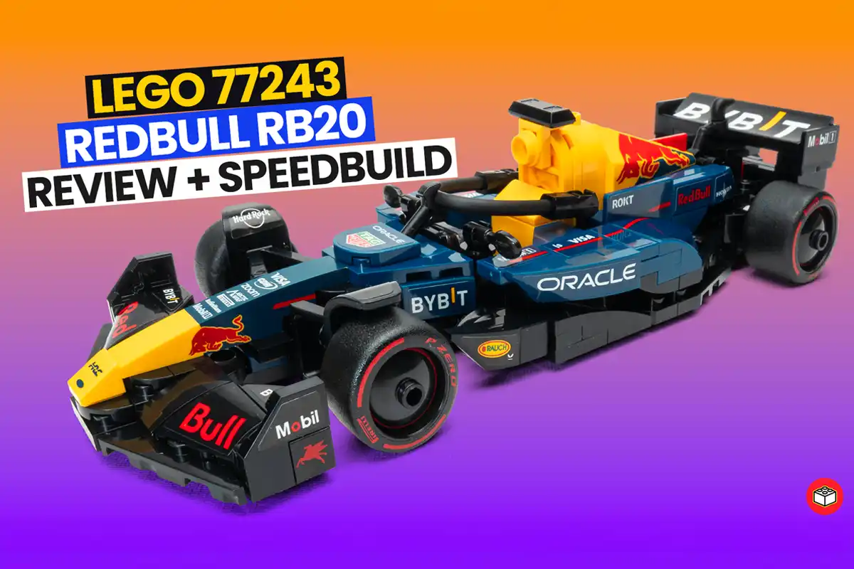 Lego Speed Champions Fórmula 1 RedBull RB20 – 77243