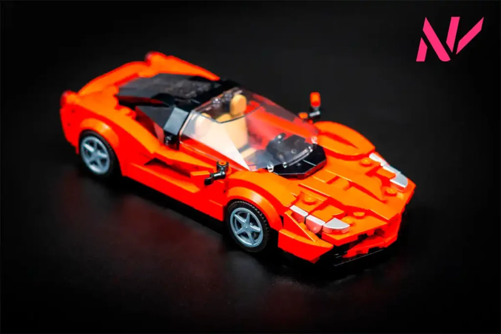 instrucciones construcción LaFerrari de LEgo Nv Car Mocs