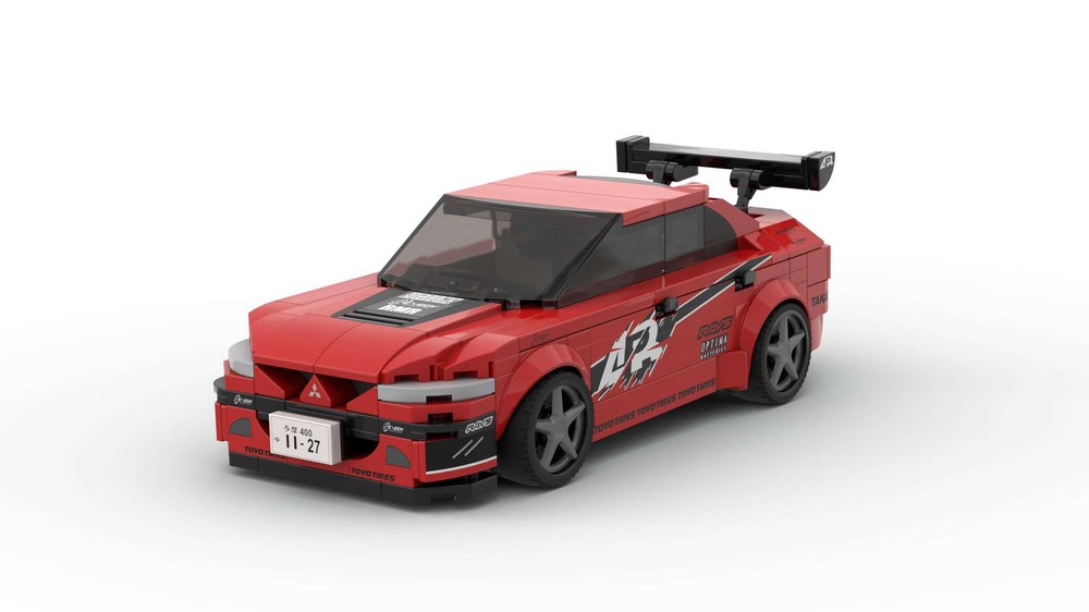 instrucciones lego moc lancer evo 9