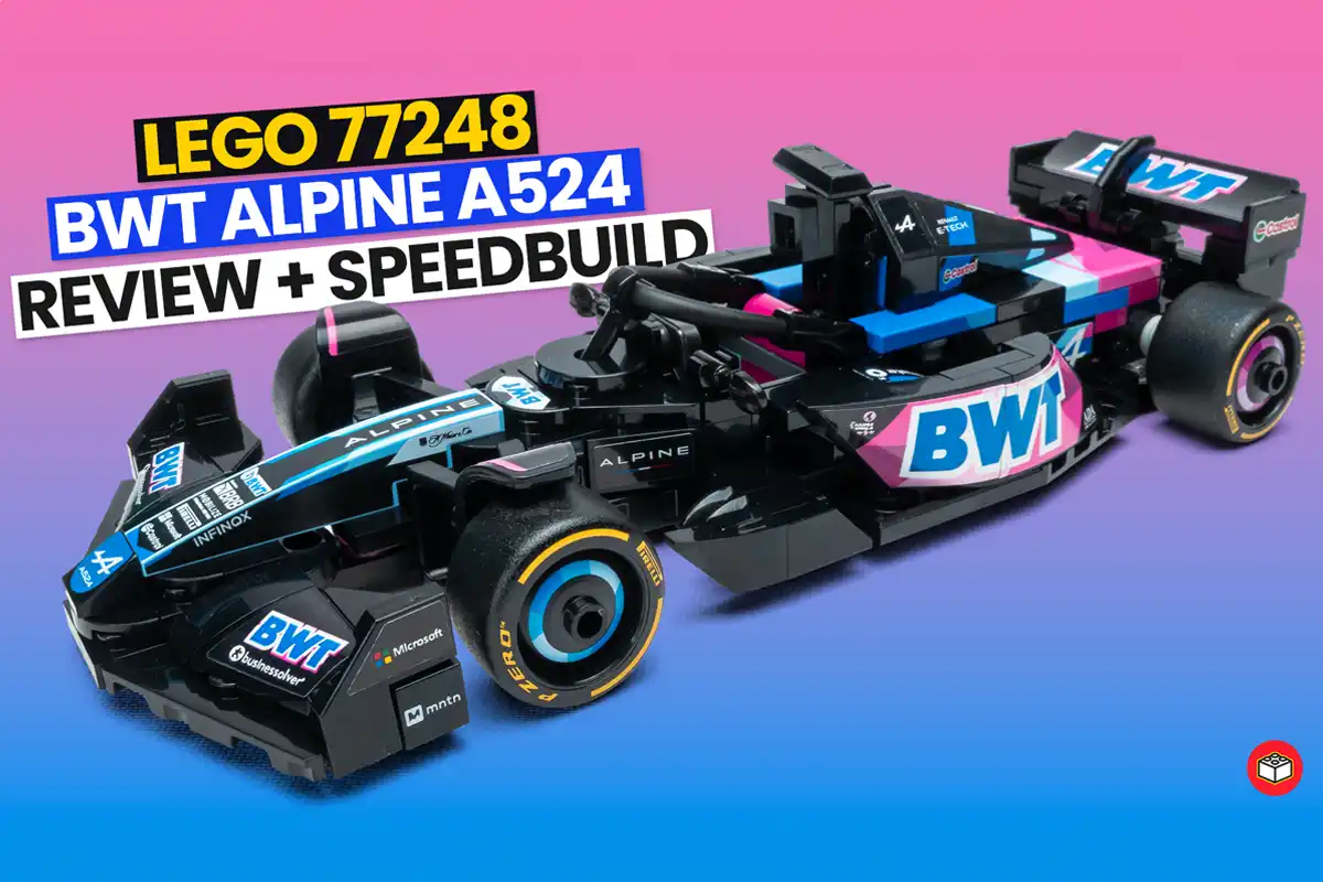 Lego Speed Champions Fórmula 1  BWT Alpine A524 – 77248
