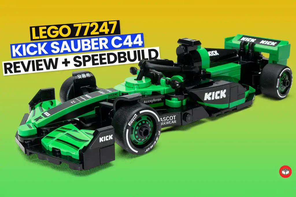 Lego speed champions 2025 f1 kick sauber c44
