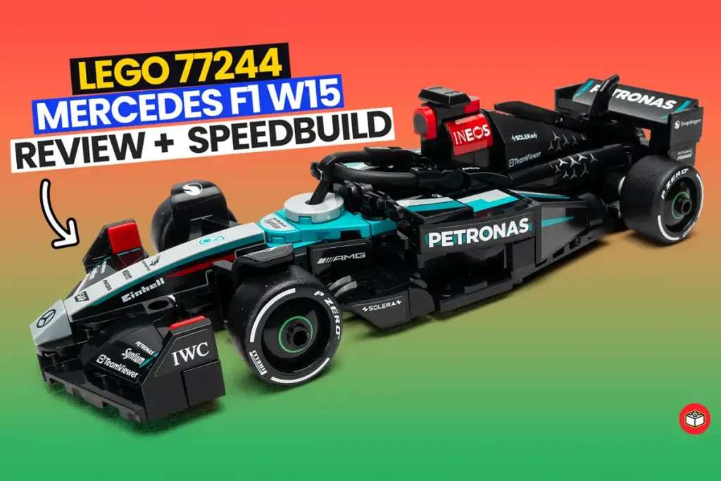 lego speed champions F1 ptronas mercedes W12