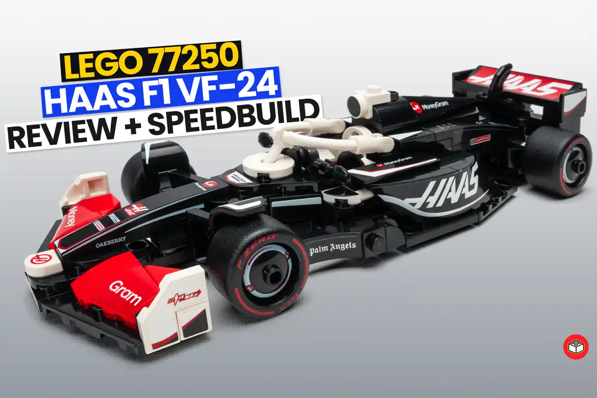 Lego Speed Champions Fórmula 1 MoneyGram Haas VF-24 – 77250