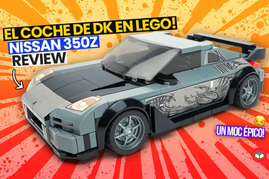 portada Lego speed nissan 350z tokyo drift