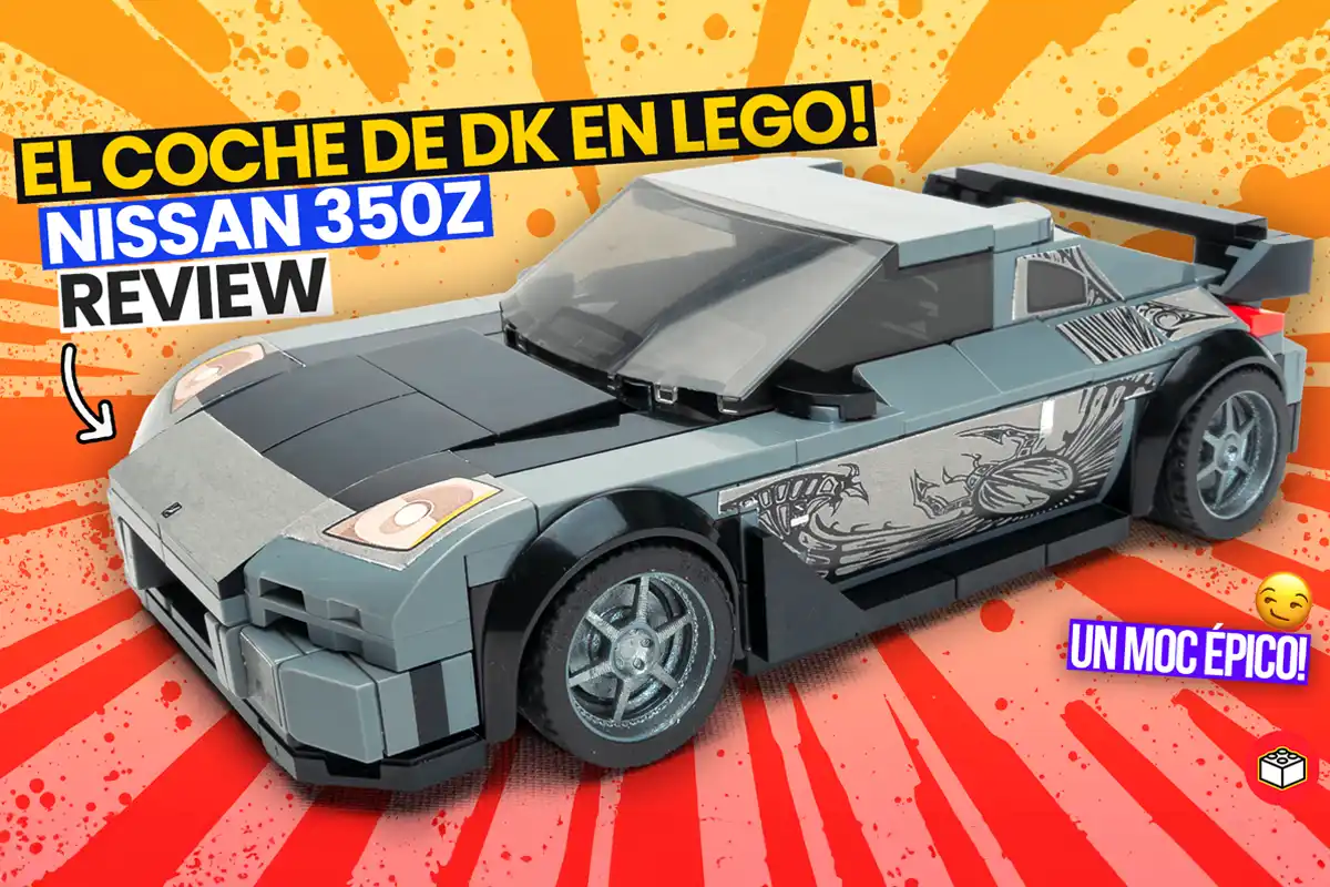 portada Lego speed nissan 350z tokyo drift