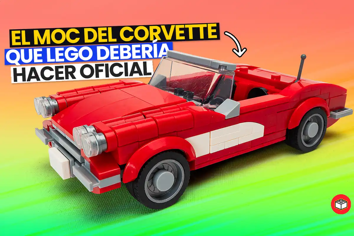 lego moc 1961 corvette c1 sfh bricks