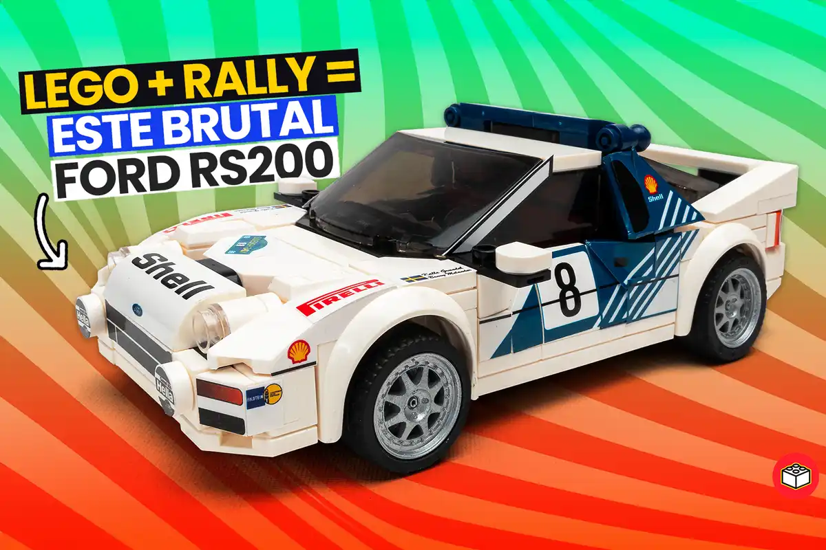 Lego MOC Ford RS200 Grupo B