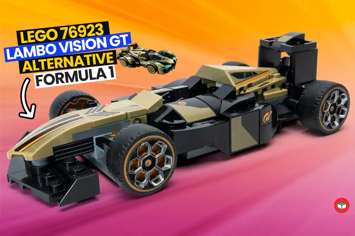 Construcción alternativa del lego vision gt en un F1
