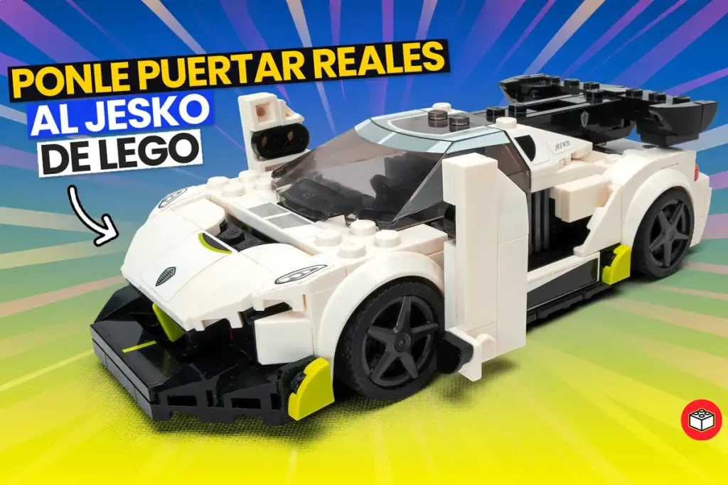 modificación lego jesko puertas diedricas
