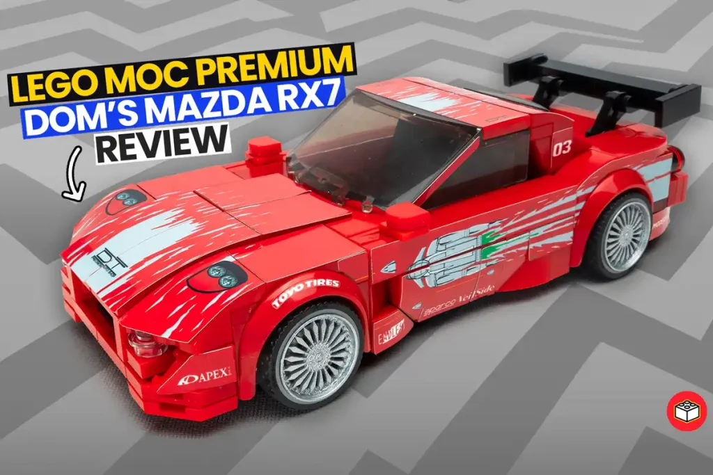 lego moc mazda rx7 de dominic toretto