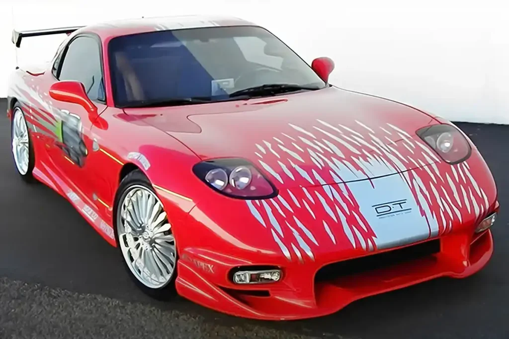 el mazda rx7 fd de dominic toretto fast and furious