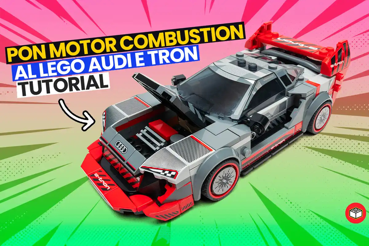 modificacion lego audi s1 e tron capo y motor