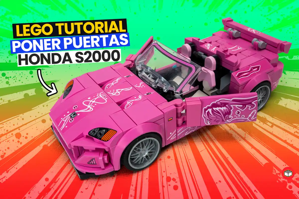 lego modificación puertas Lego Honda S2000