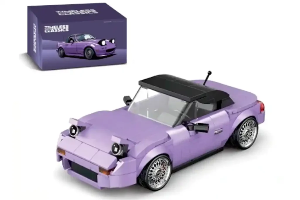 caja del lego mazda mx5 de power blocks