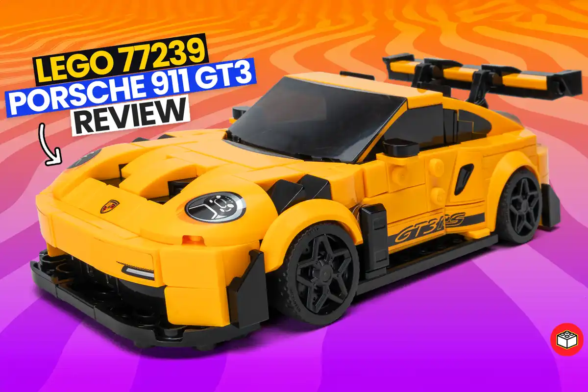 Lego porsche 911 gt3 rs supercar 77239