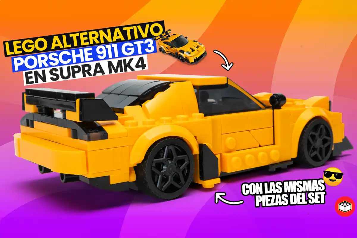 lego alternativo porsche 911 gt3 en rx7