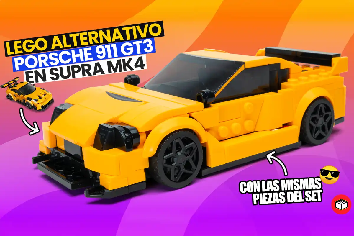 lego alternativo porsche 911 gt3 en supra