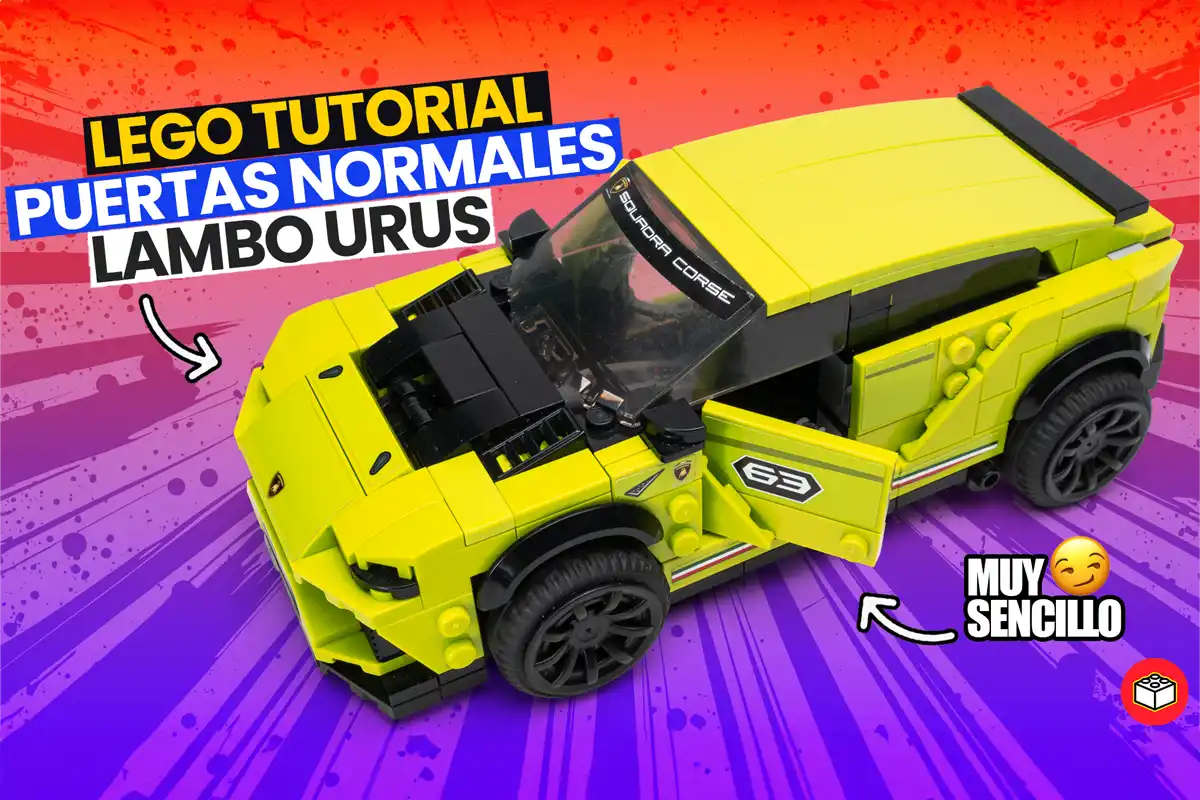 lego tutorial puertas lamborghini urus