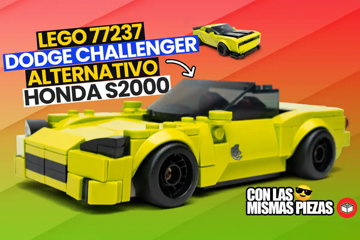 lego alternativo dodge challenger en honsa s2000